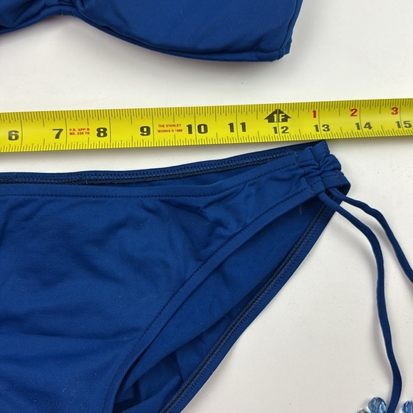 Ralph Lauren Blue 2 piece Bikini - Picture 3 of 9
